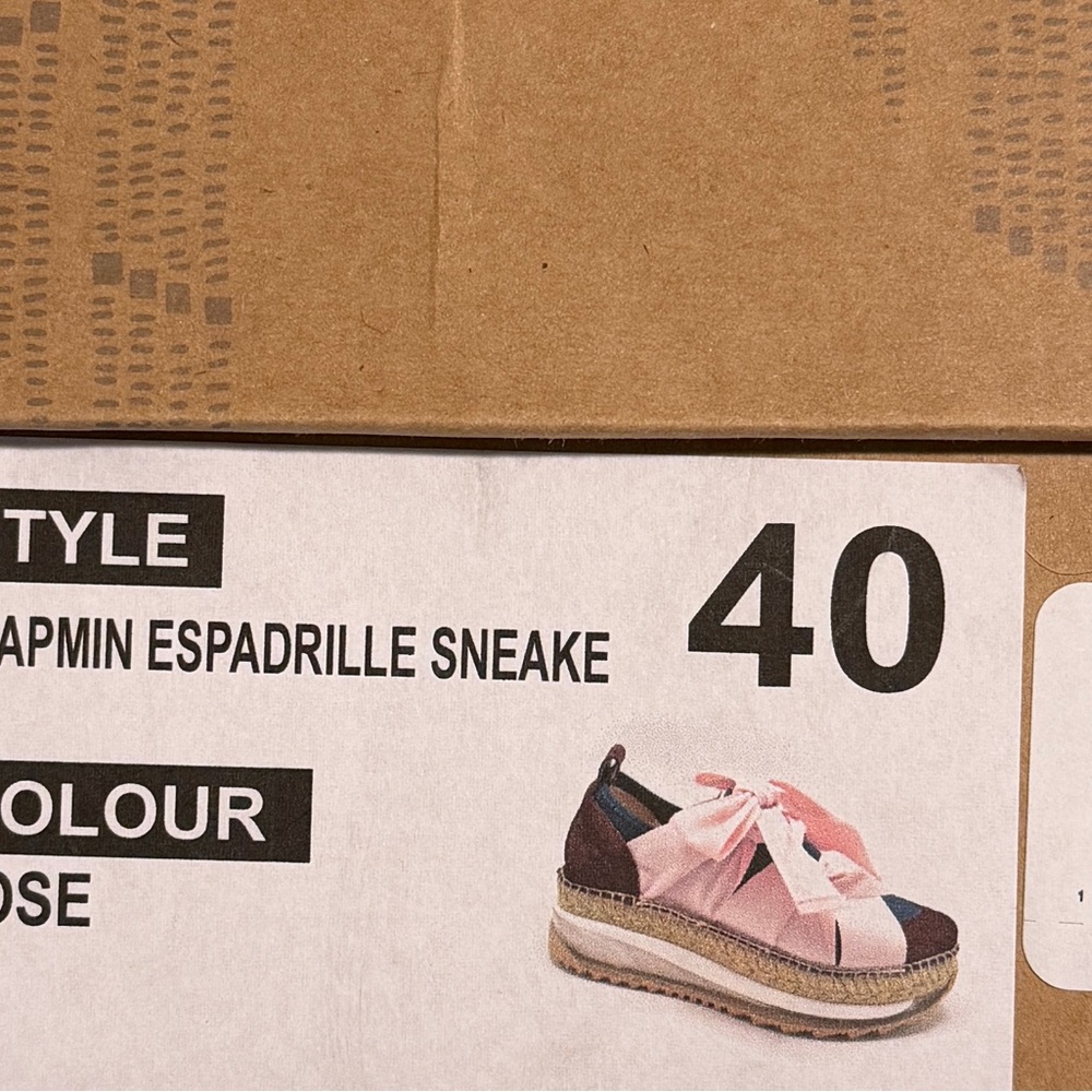 Free people women’s espadrille sneaker size 9US (40)‎ - Picture 4 of 4